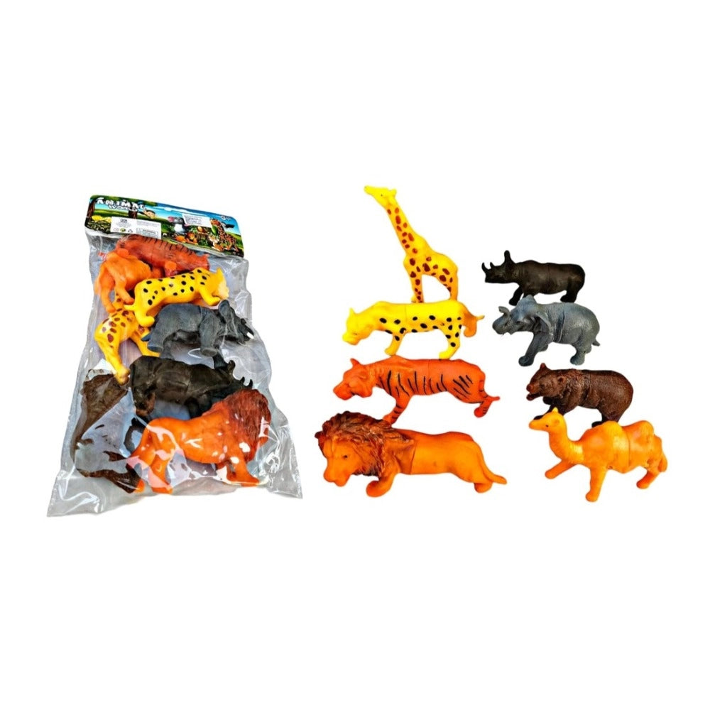 8_Pcs Set For Wild Animals