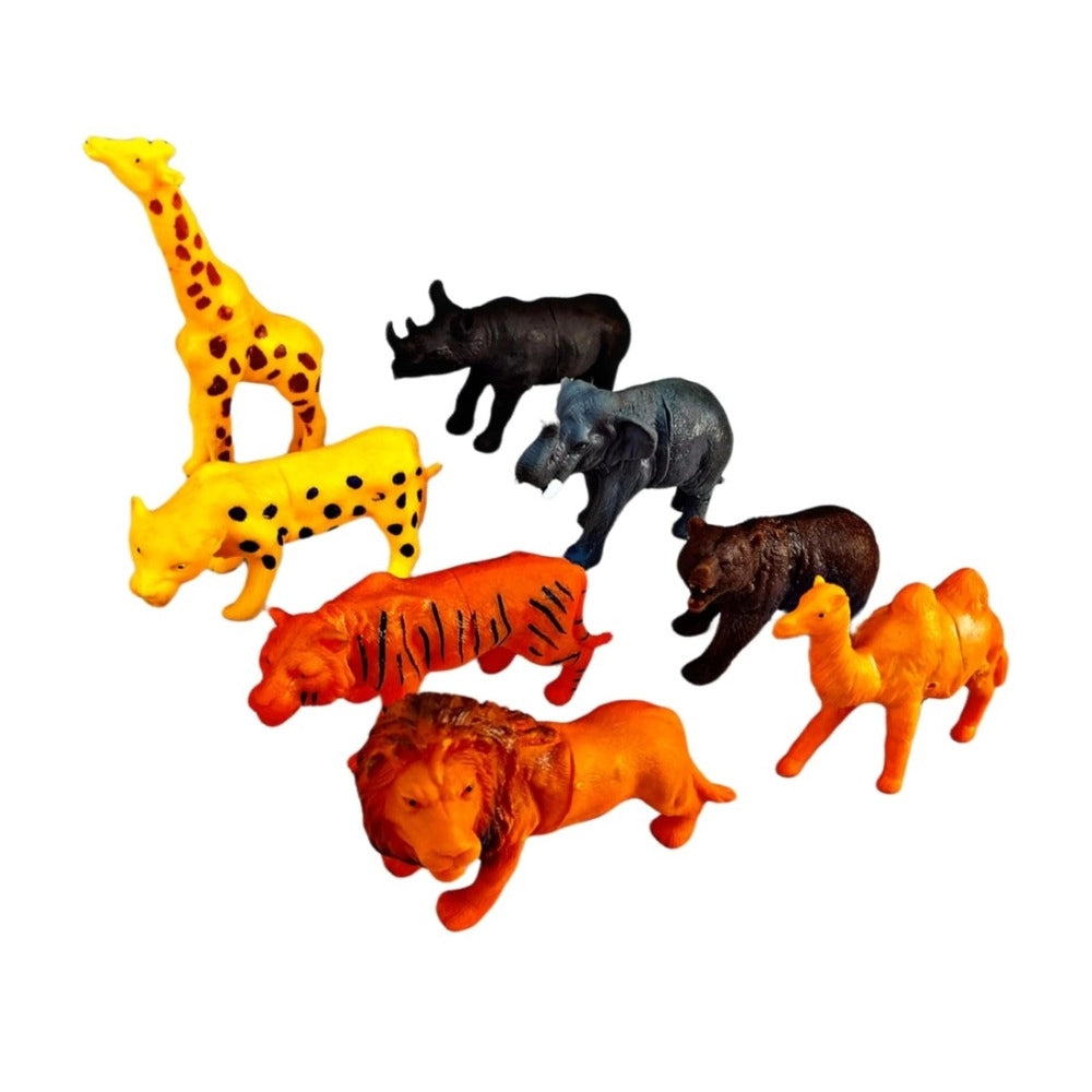8_Pcs Set For Wild Animals