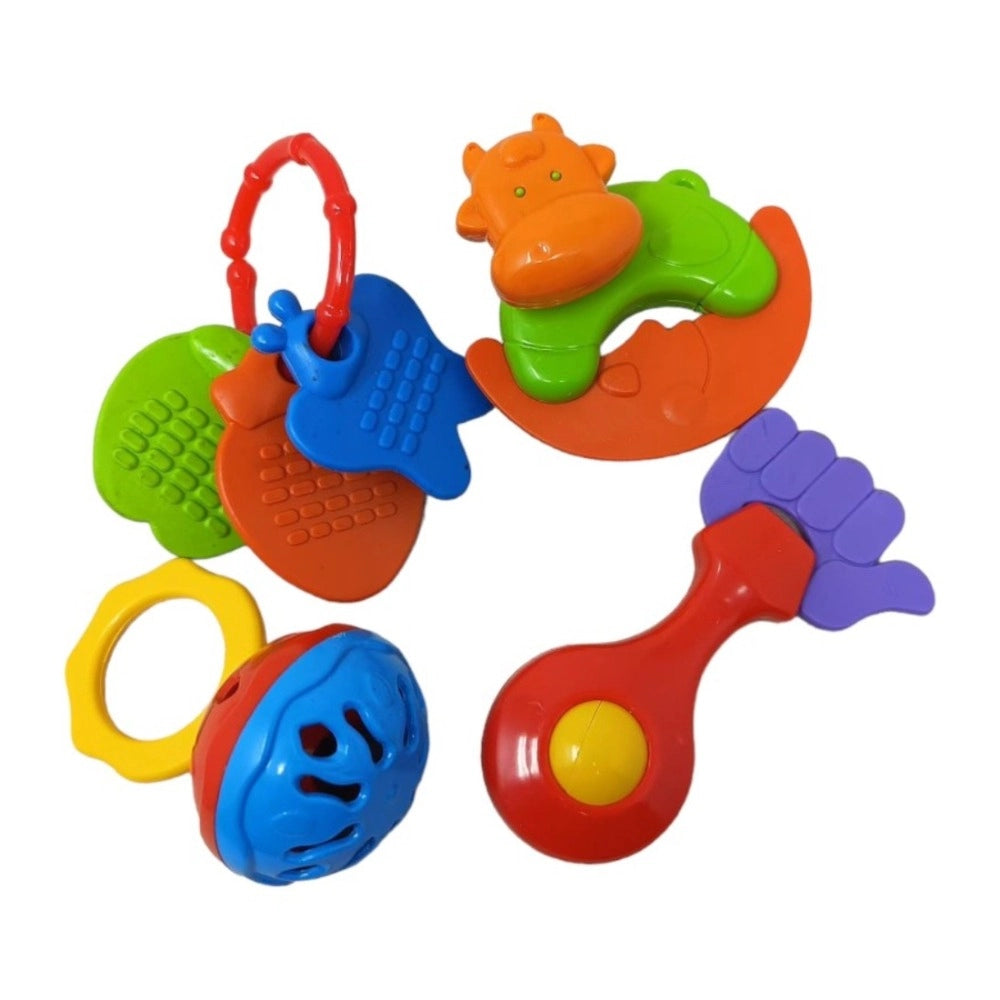 Infant Rattle Set — 4 Pcs