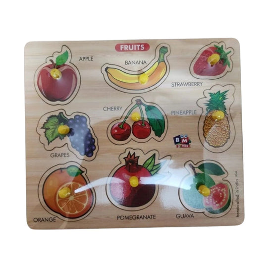 Wooden Puzzle - Fruits