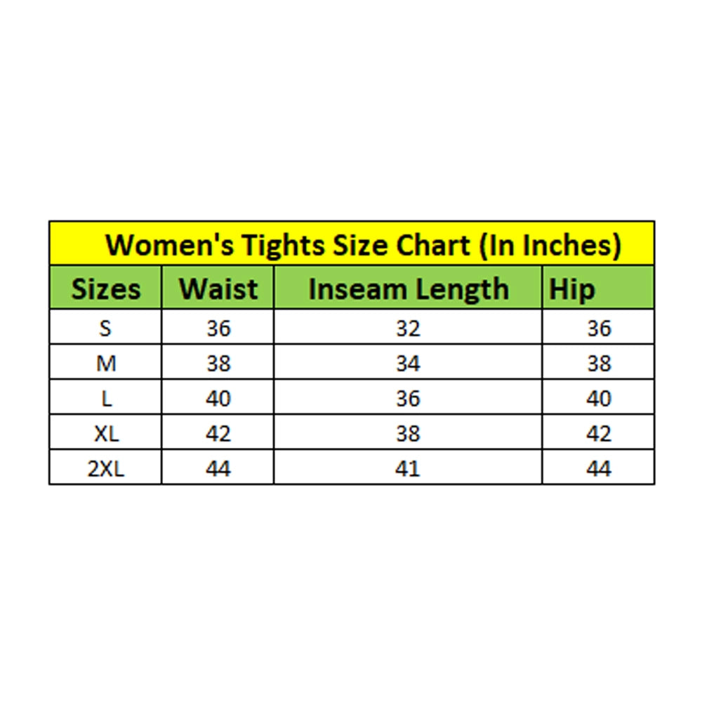 Women's Solid Ankle Length High-Rise Tights — Purple