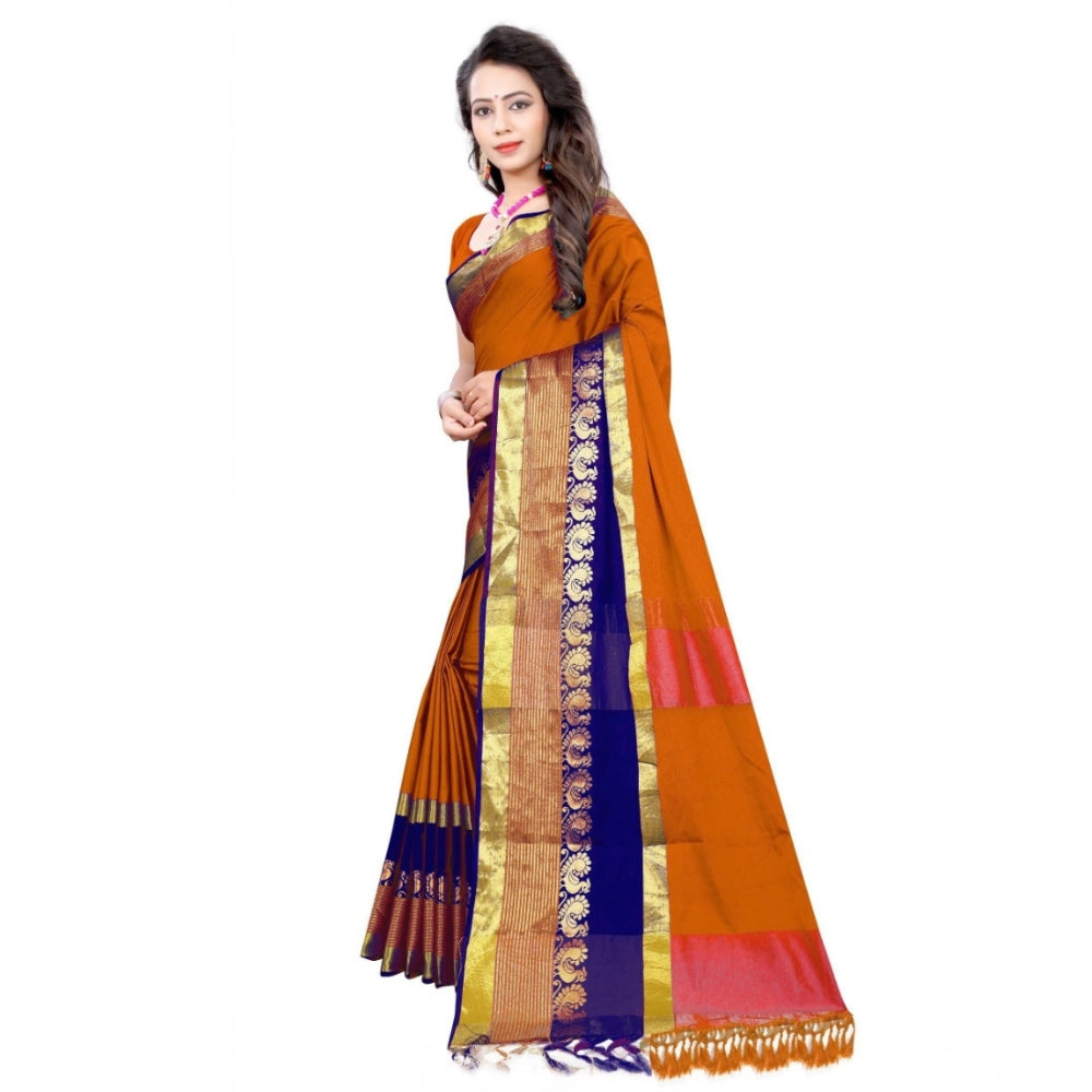 Women's Jacquard Woven Saree · 1016