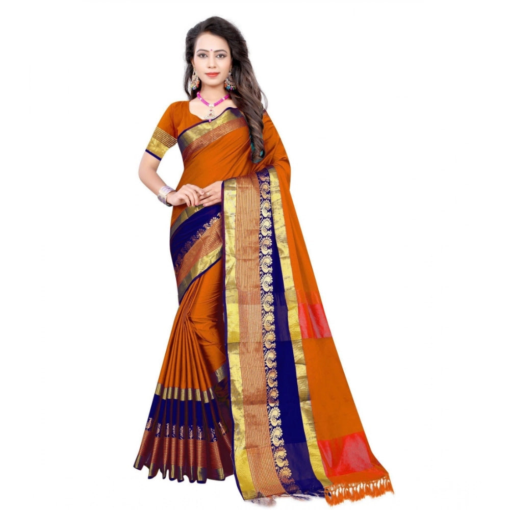 Women's Jacquard Woven Saree · 1016