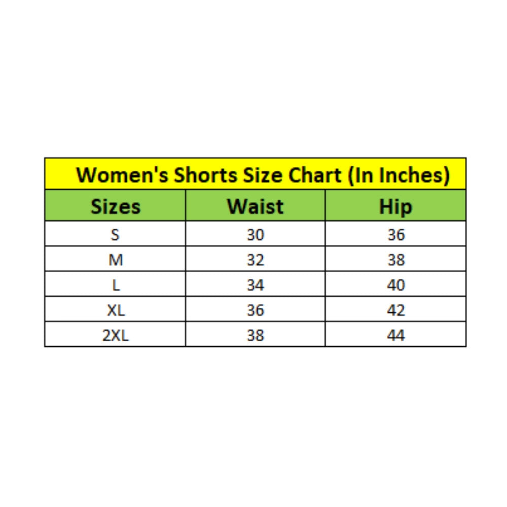 Women's Denim Solid Buttoned Shorts — Blue