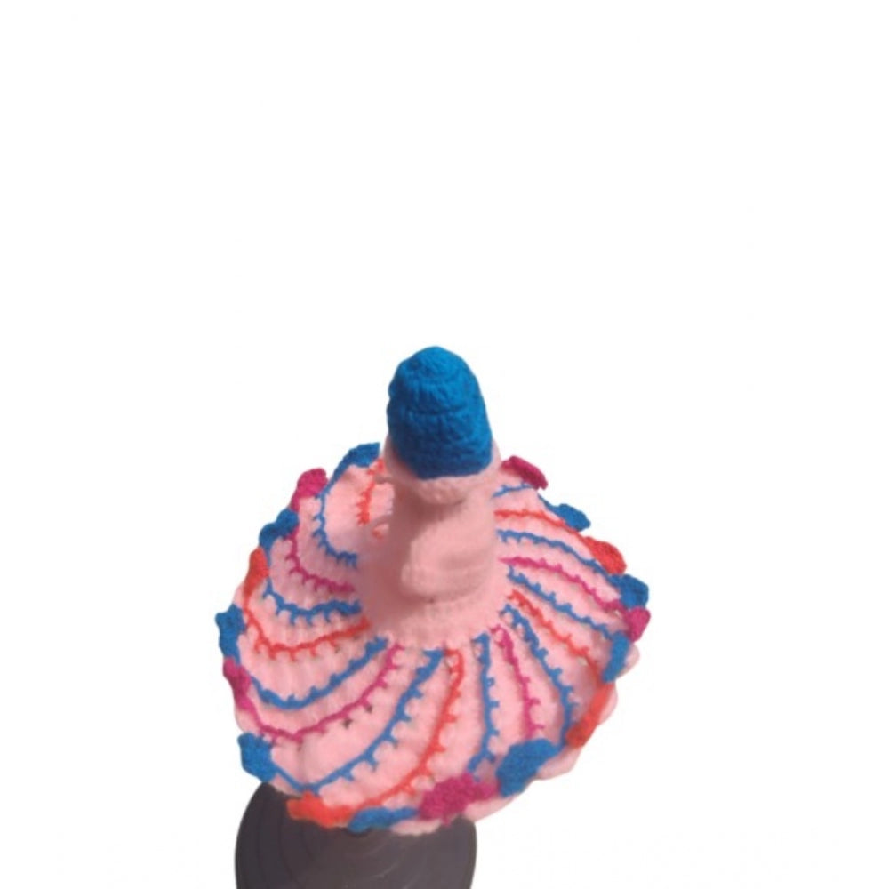 Laddu Gopal Tharad Dress Size: 0 To 6 — Baby Pink