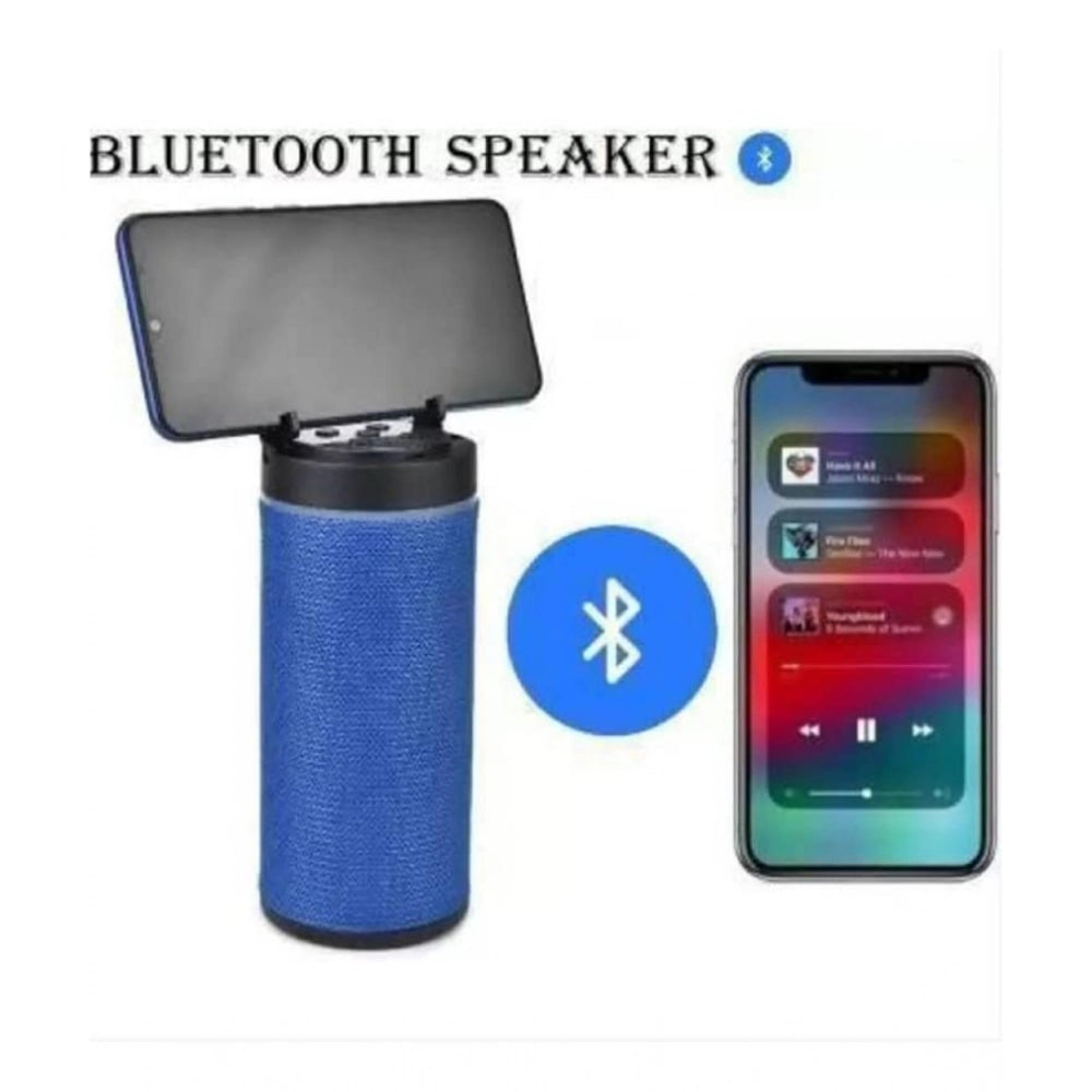 Rubber Wireless Kt125 Bluetooth Speaker — Blue
