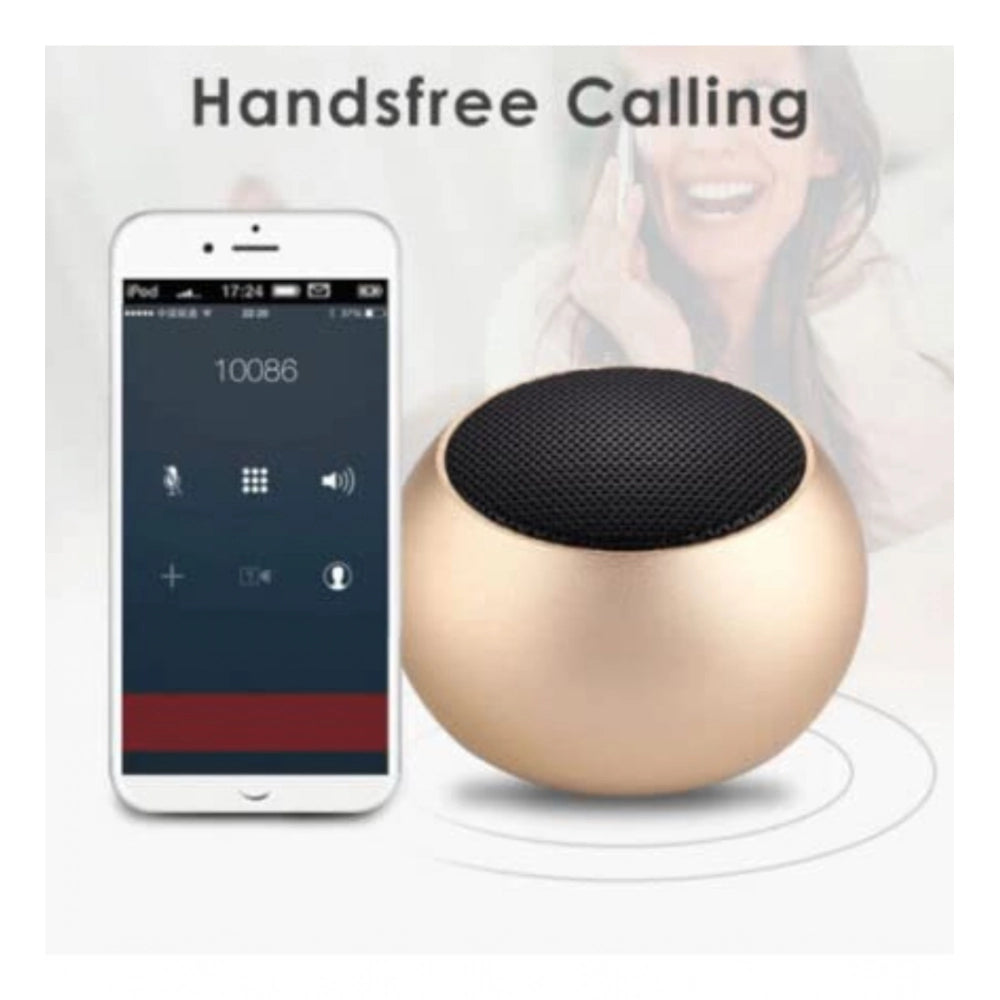 Rubber Wireless M3 Bluetooth Speaker — Rose Gold