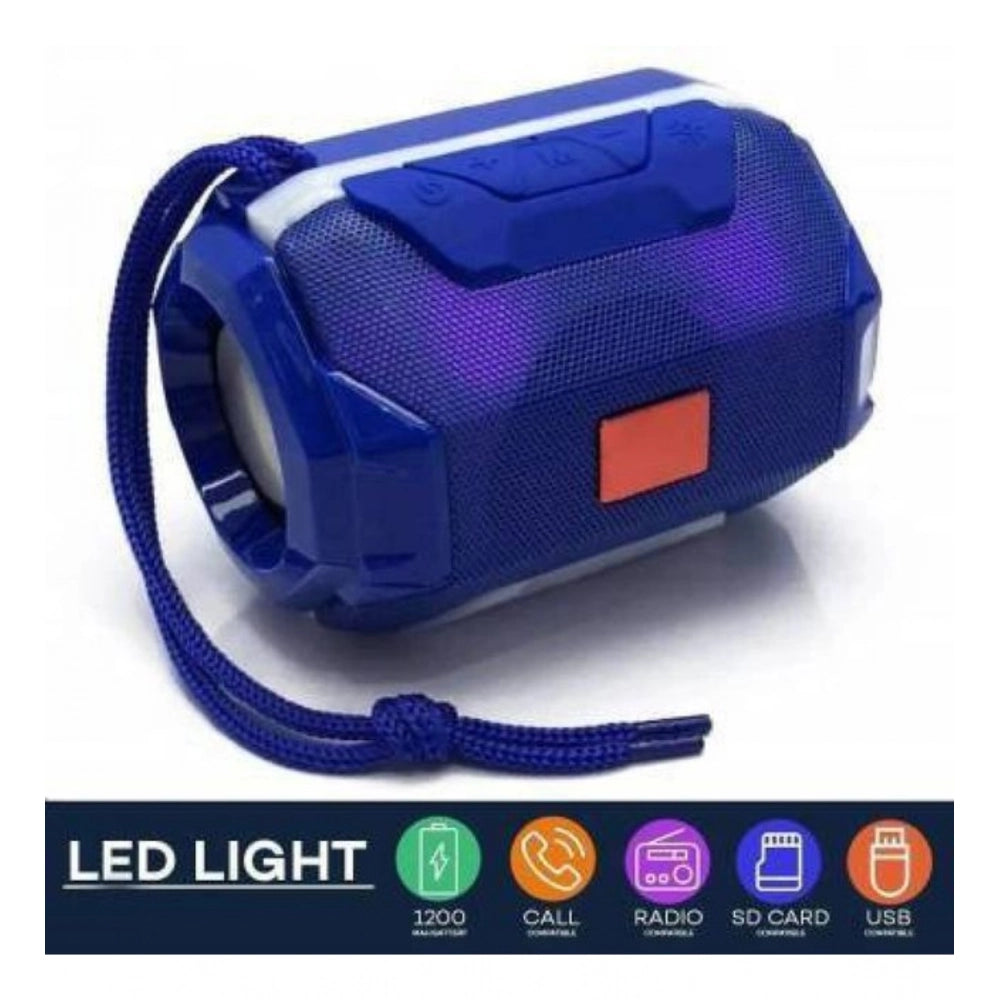 Rubber Wireless A005 Bluetooth Speaker — Blue