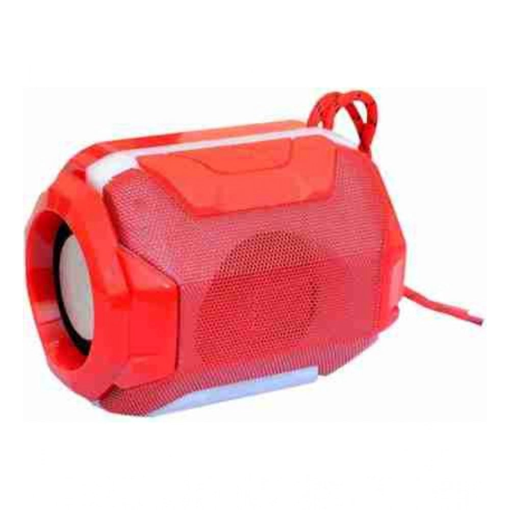 Rubber Wireless A005 Bluetooth Speaker — Red