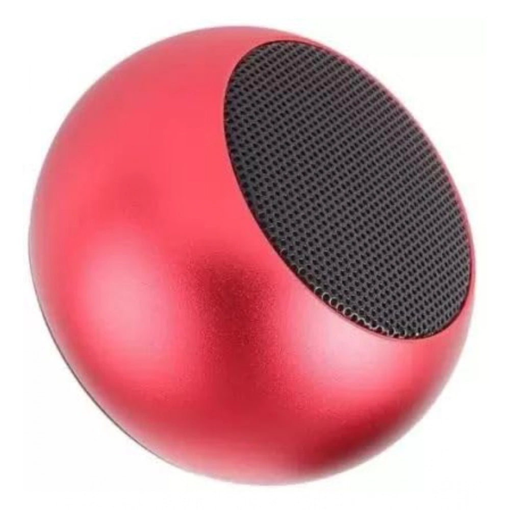 Rubber Wireless M3 Bluetooth Speaker — Red