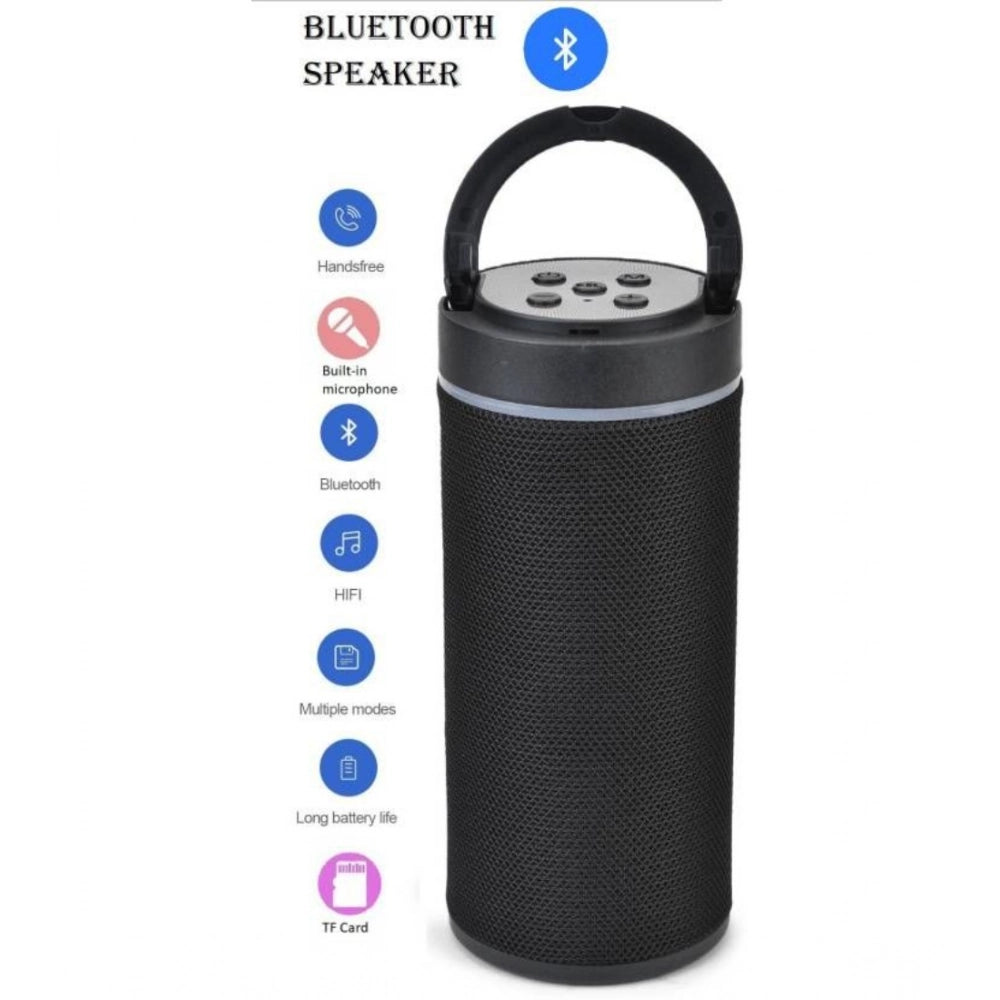 Rubber Wireless Kt125 Bluetooth Speaker — Black