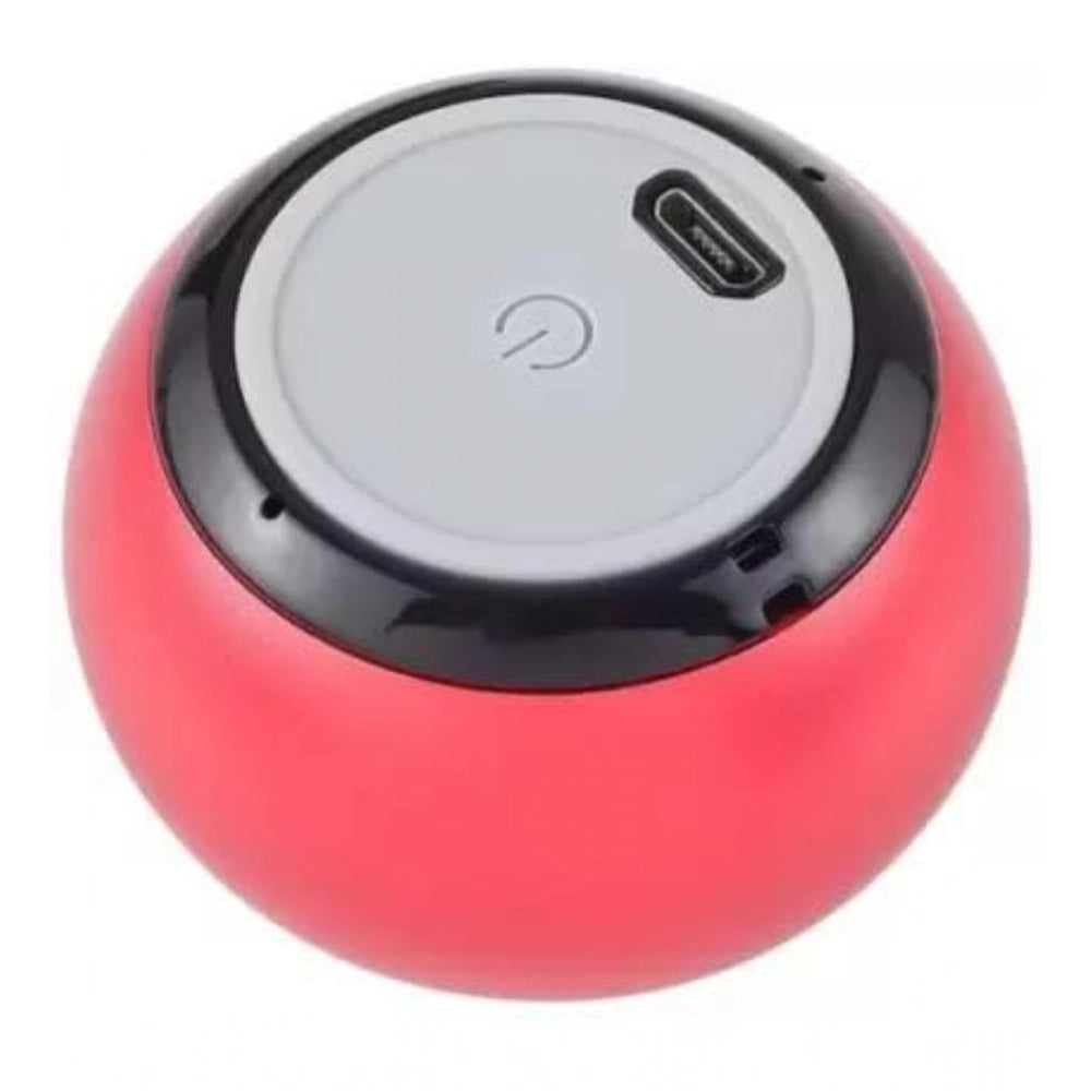 Rubber Wireless M3 Bluetooth Speaker — Red