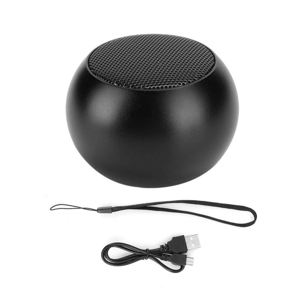 Rubber Wireless M3 Bluetooth Speaker — Black