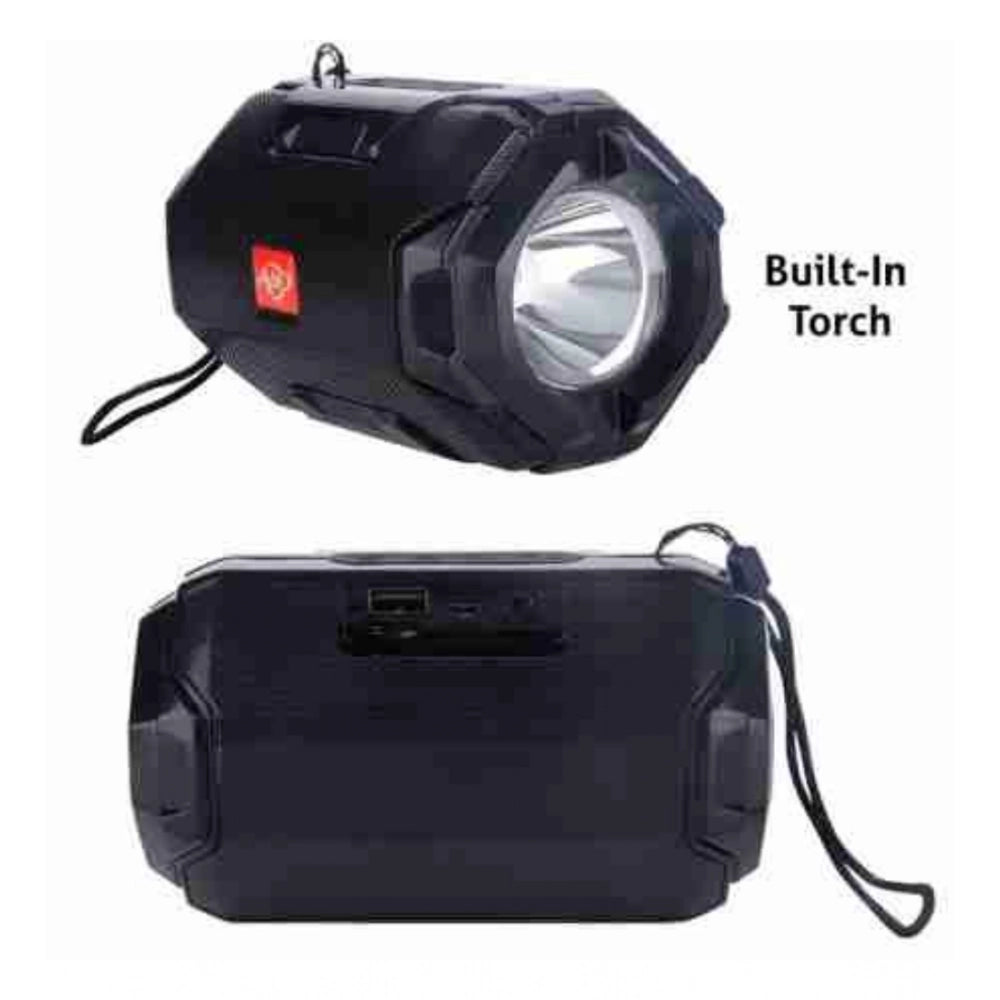 Rubber Wireless Ao105 Bluetooth Speaker — Black
