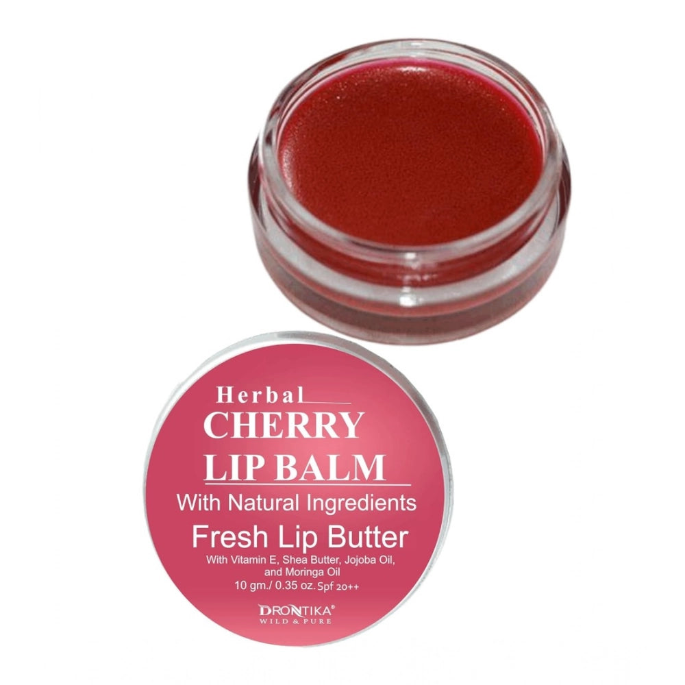 Unisex Herbal Dark And Chapped Lips Cherry Lip Balm — 10Gm · lm30