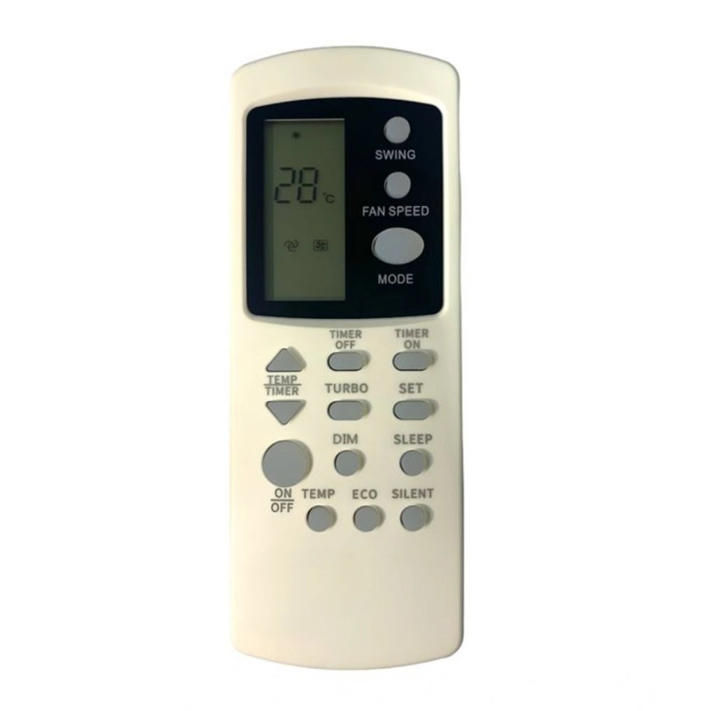 AC Remote No. 210 Compatible-Replacement For Whirlpool AC Remote — White