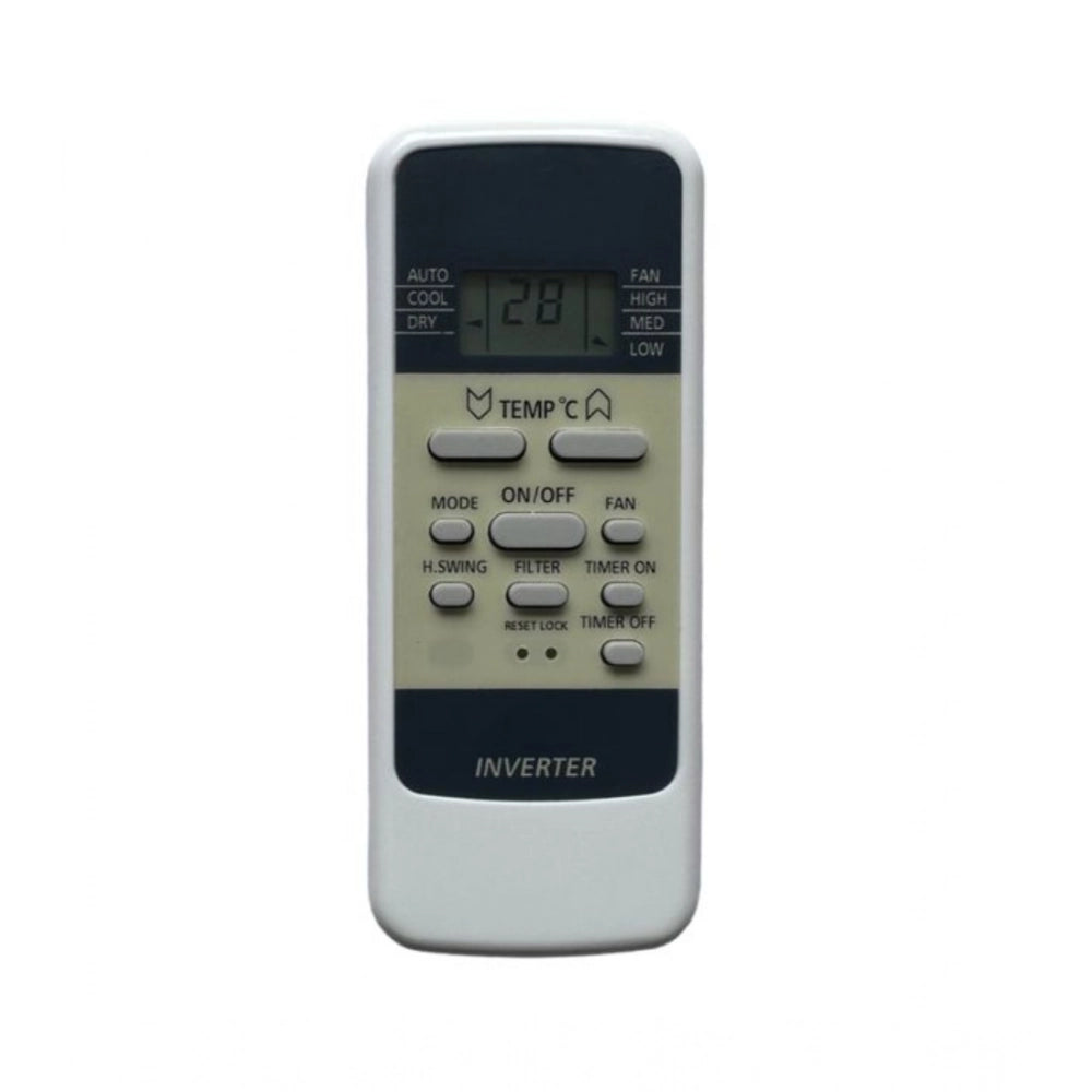 AC Remote No. 137B Compatible-Replacement For Hitachi AC Remote — White