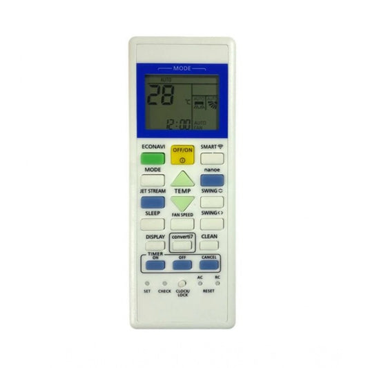 AC Remote No. 157F Compatible-Replacement For Panasonic - Panasonic — White