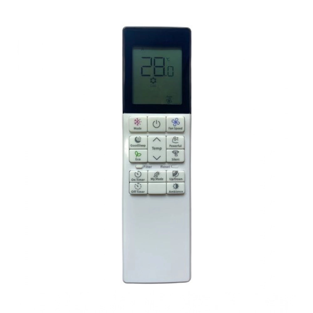 AC Remote No. 272 Compatible-Replacement For Hitachi AC Remote — White