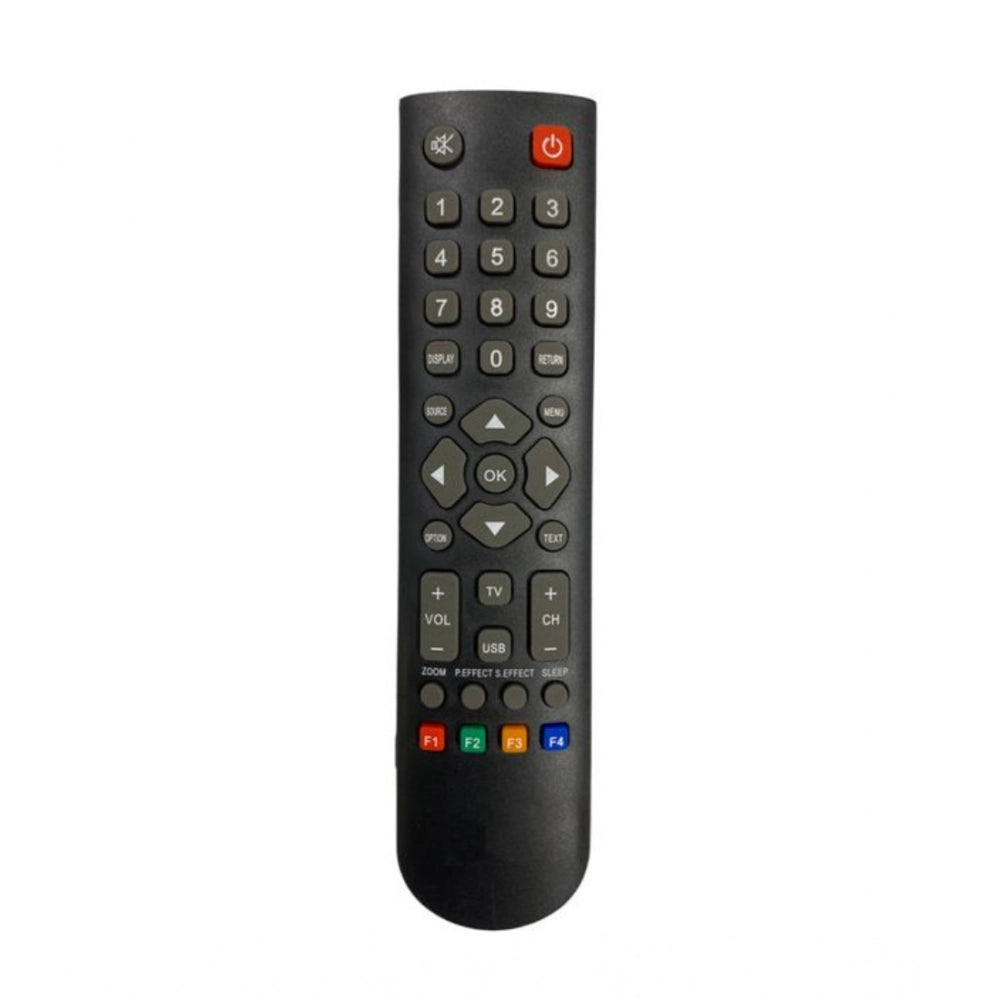Remote No. 1068 Compatible-Replacement For Onida Lcd-LED TV Remote — Black