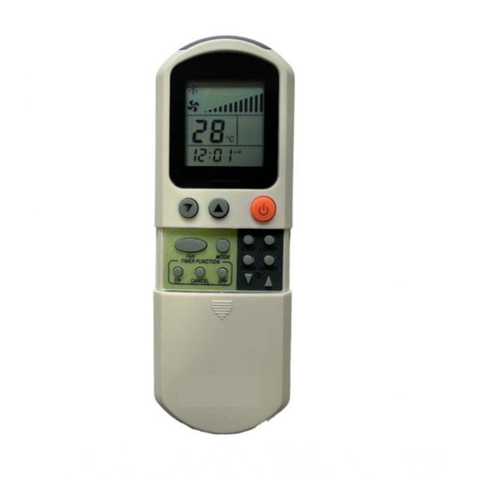 AC Remote No. 74 Compatible-Replacement For Voltas AC Remote — White