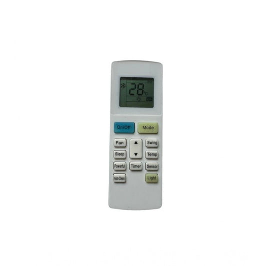 AC Remote No. 222 Compatible-Replacement For O General AC — White