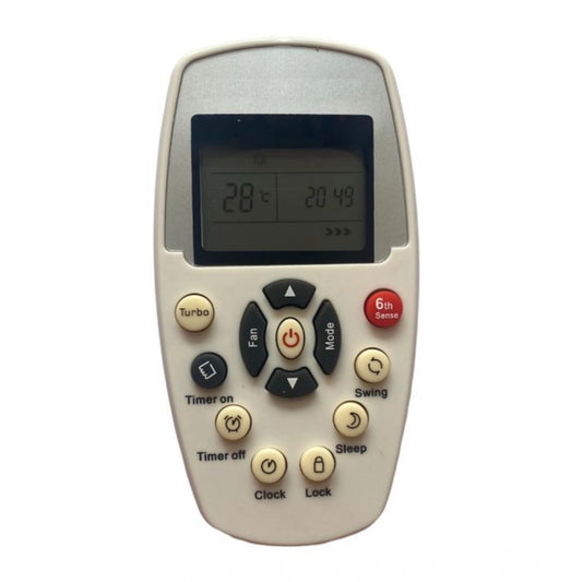 AC Remote No. 110 Compatible-Replacement For Whirlpool AC Remote — White