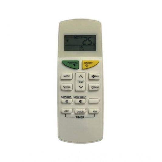 AC Remote No. 132F Compatible-Replacement For Daikin - Daikin — White