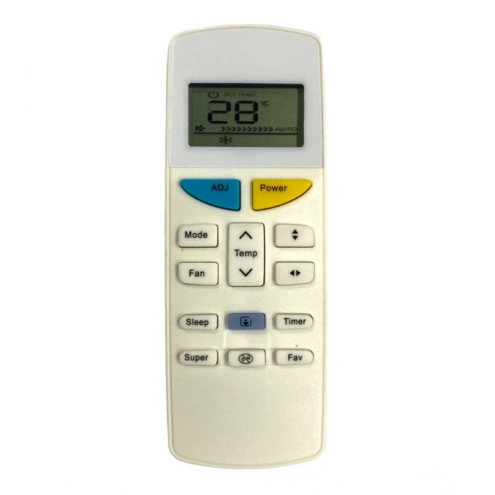 AC Remote No. 255 Compatible-Replacement For Bluestar AC Remote — White