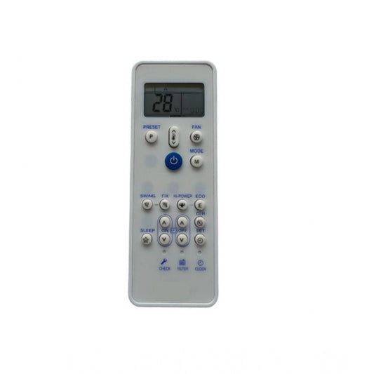 AC Remote No. 212 Compatible-Replacement For Carrier AC Remote — White