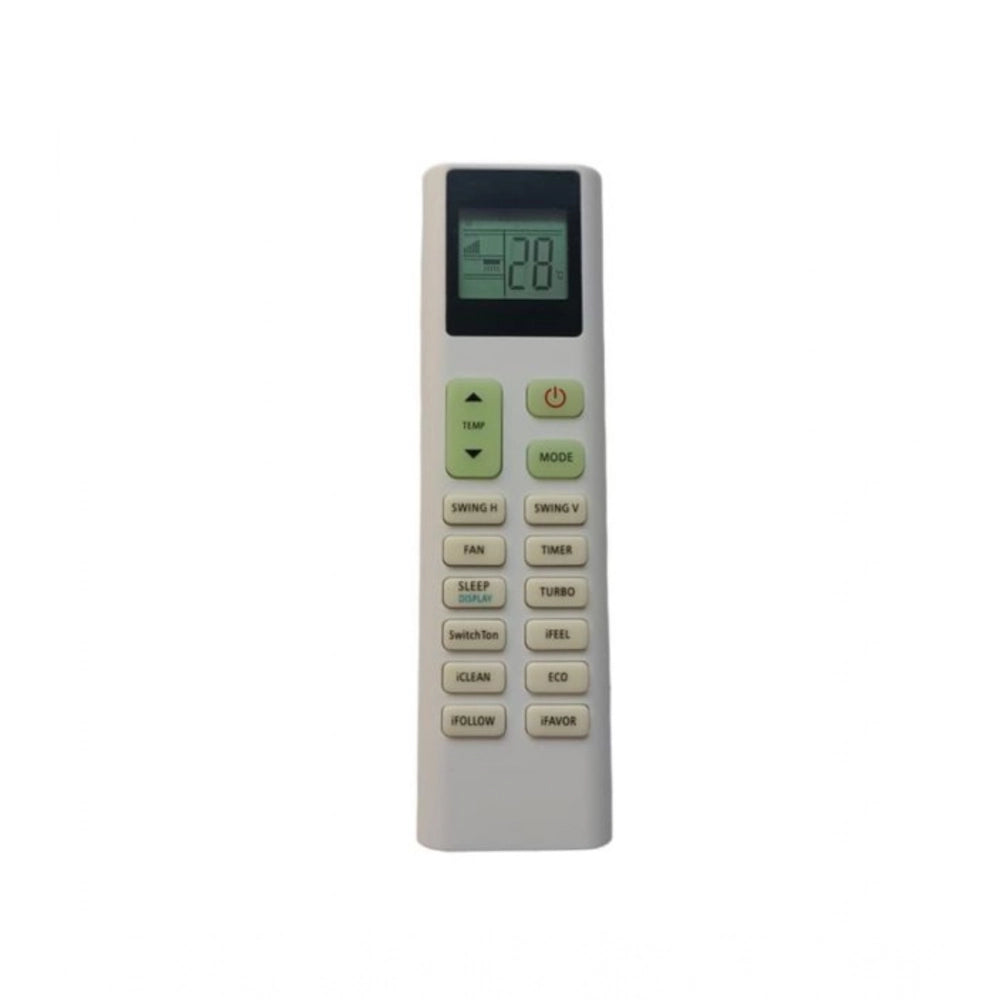 AC Remote No. 254 Compatible-Replacement For Kelvinator AC Remote — White