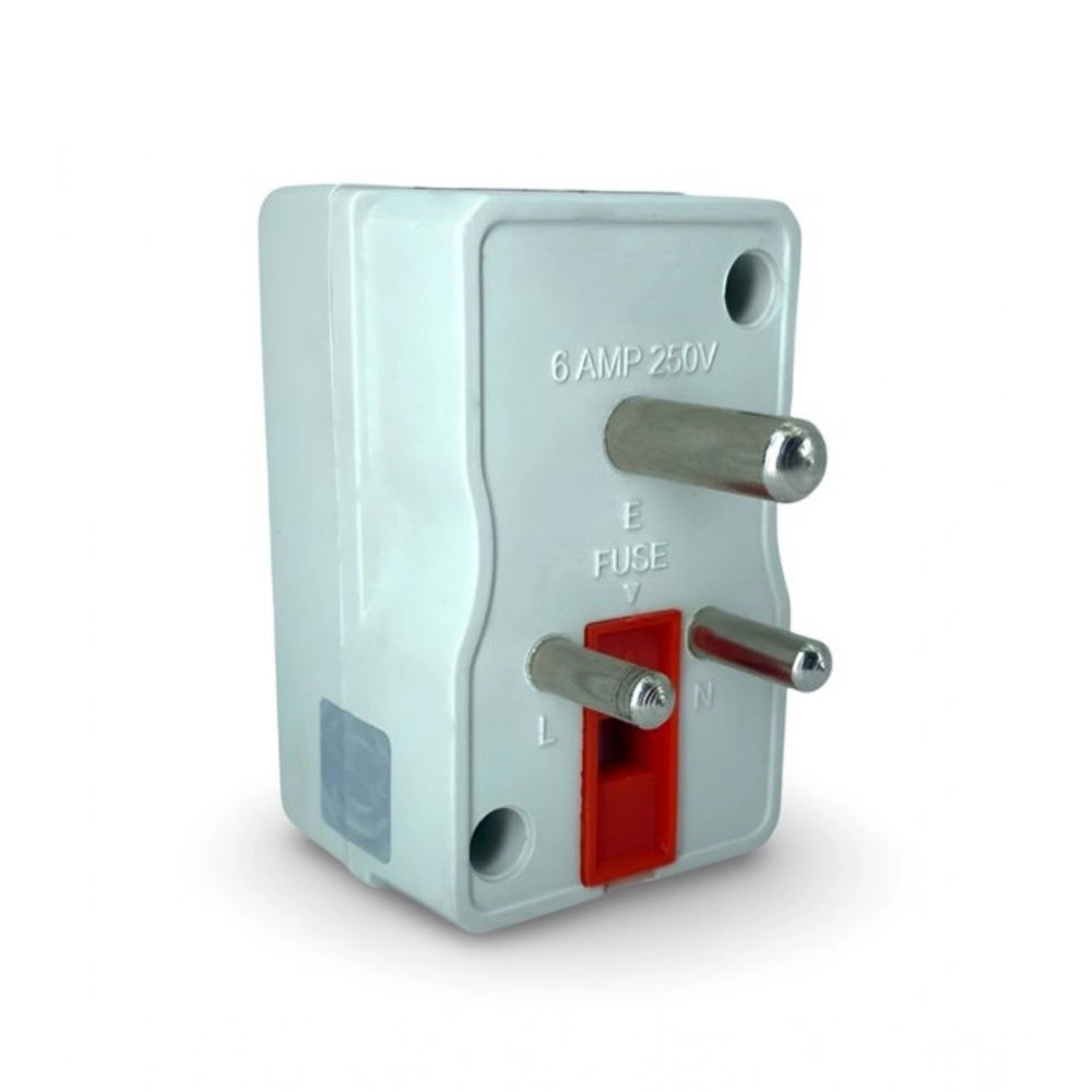 3 In 1 Worldwide Universal Multi Plug Socket Travel — White