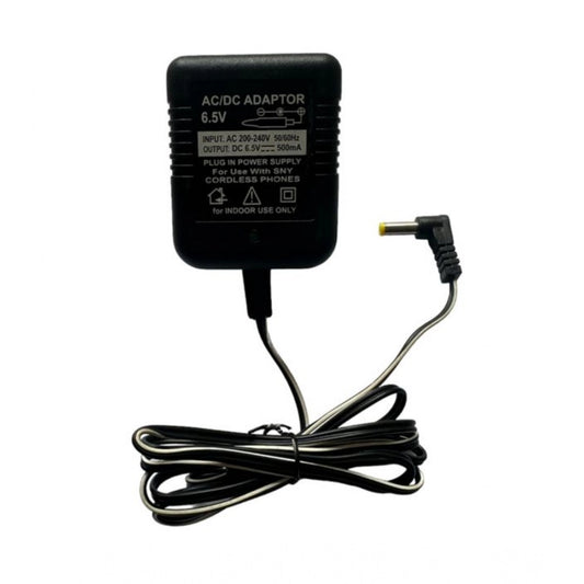 6.5V 500Ma Dc Power Adapter Power Supply AC Input — Black