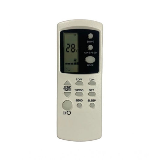 AC Remote No.31 No Backlight Haier AC Remote Control — White