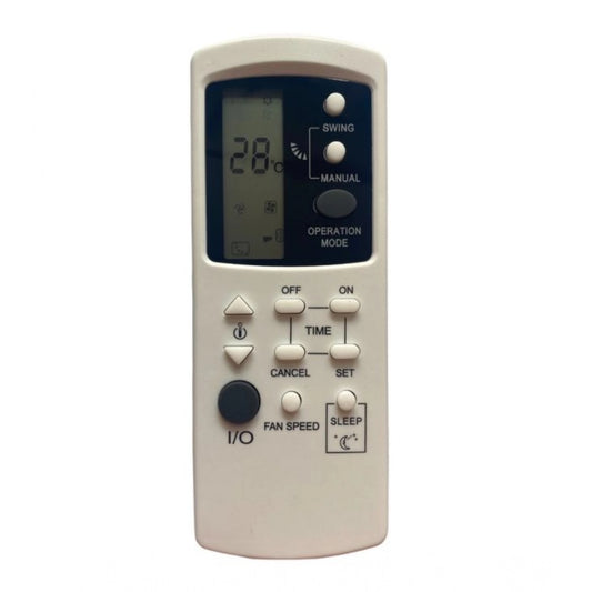 AC Remote No.39 No Backlight Godrej AC Remote Control — White