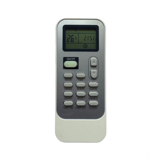 AC Remote No.134 No Backlight Llyod AC Remote Control — White