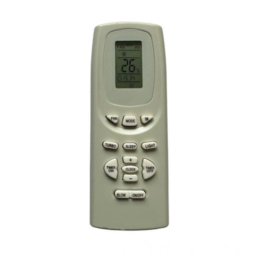 AC Remote No.19A No Backlight Godrej AC Remote Control — White