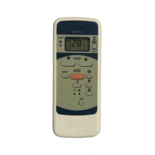 AC Remote No.152 No Backlight Kelvinator AC Remote Control — White
