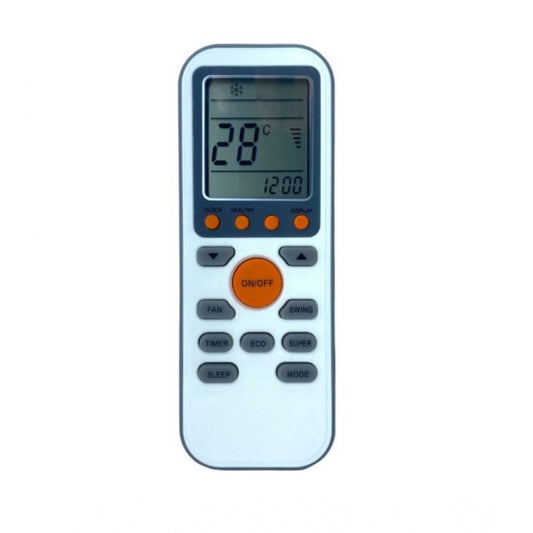 AC Remote No.139 No Backlight Tcl AC Remote Control — White