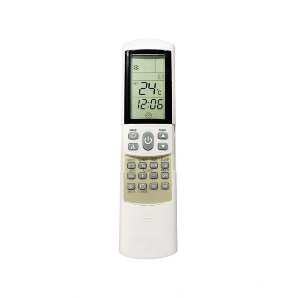 AC Remote No.198 No Backlight Bluestar AC Remote Control — White