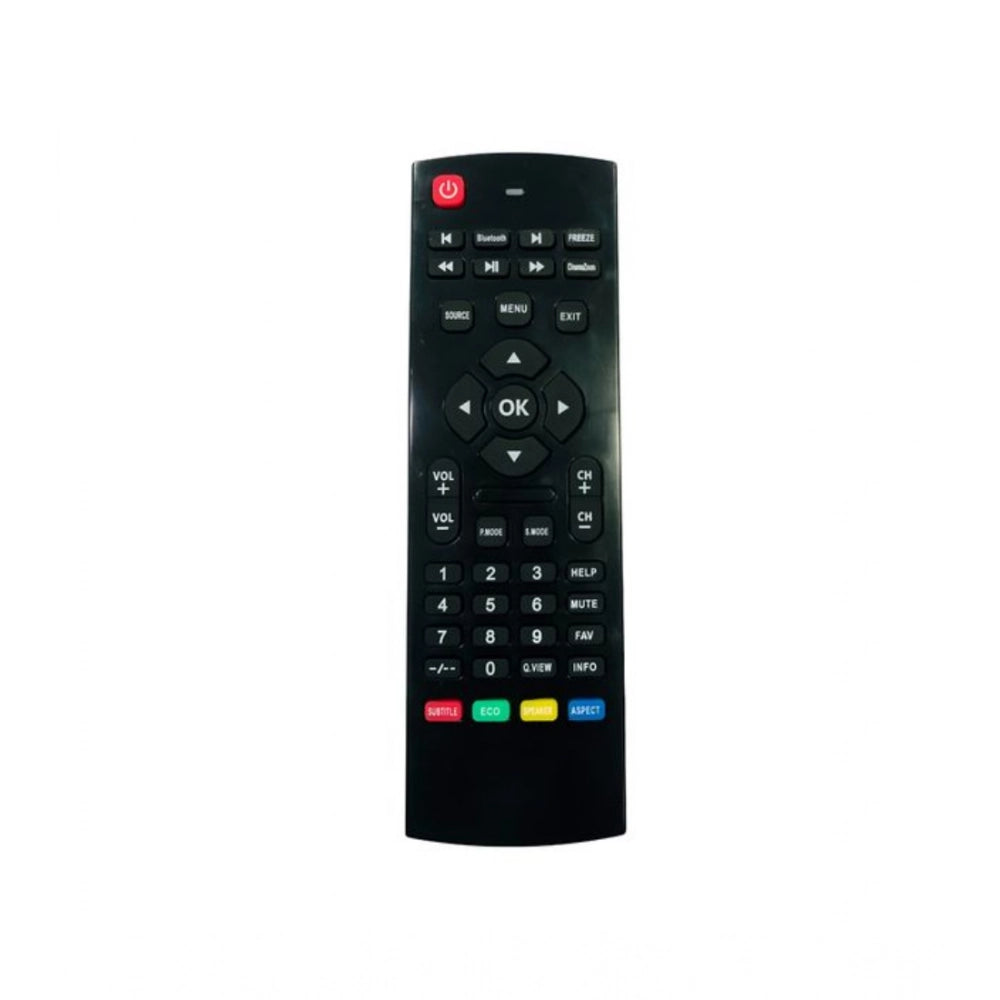 Lcd LED TV Remote No.1200 Aoc Lcd LED TV — Black