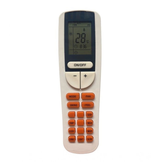 AC Remote No.133 No Backlight Godrej AC Remote Control — White