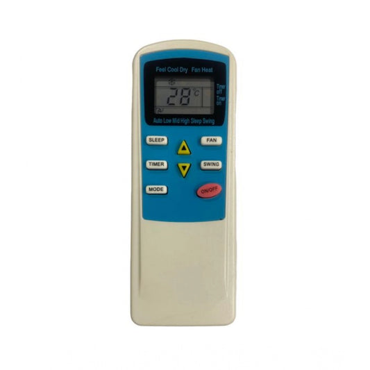AC Remote No.41 No Backlight Voltas AC Remote Control — White