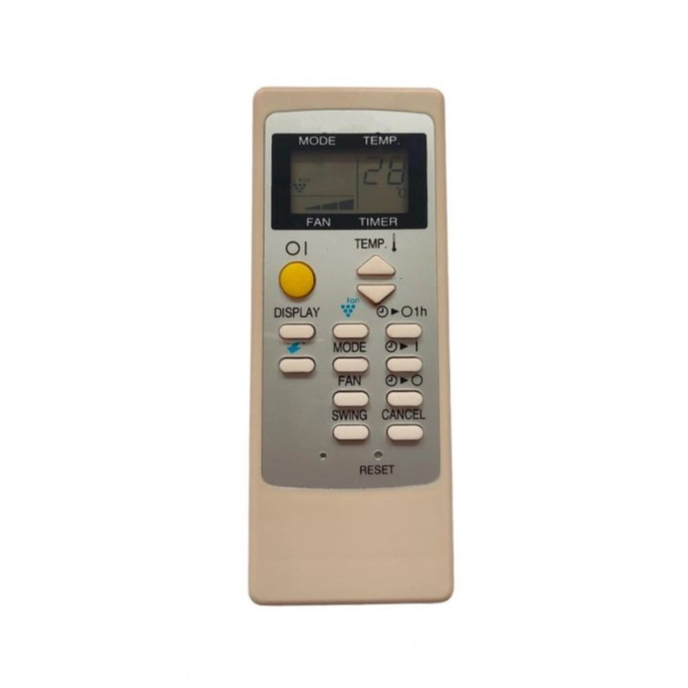 AC Remote No.76 No Backlight Sharp AC Remote Control — White
