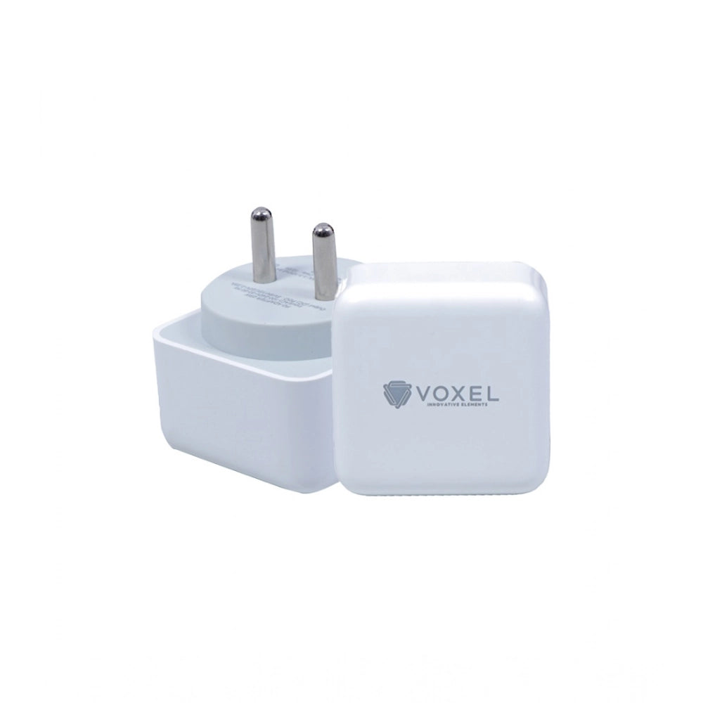 Voxel 25 Watt ' C ' Port Pd Charger — White