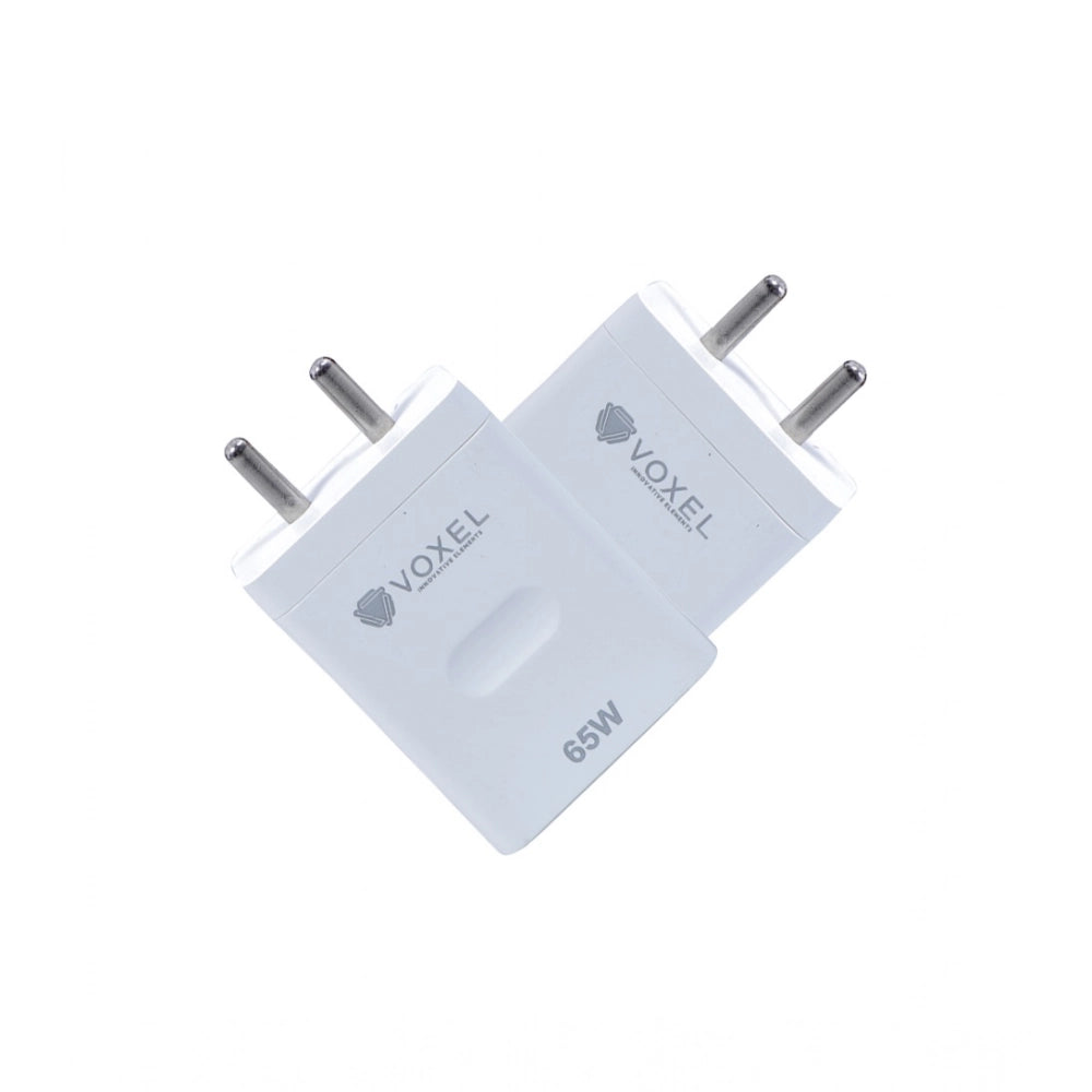 Voxel 65 Watt USB Fast Charger Ab — White