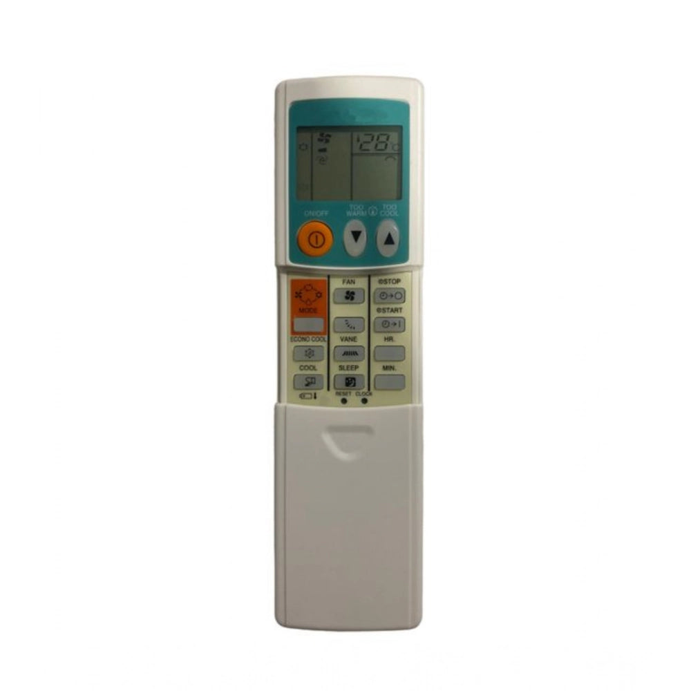 AC Remote No.56 No Backlight Mitsubishi AC Remote Control — White