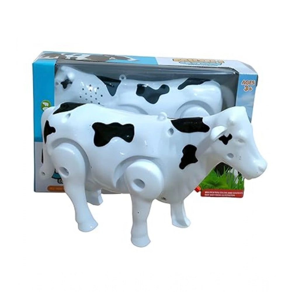 Electric Milk Cow Moving Legs And Shake Tail