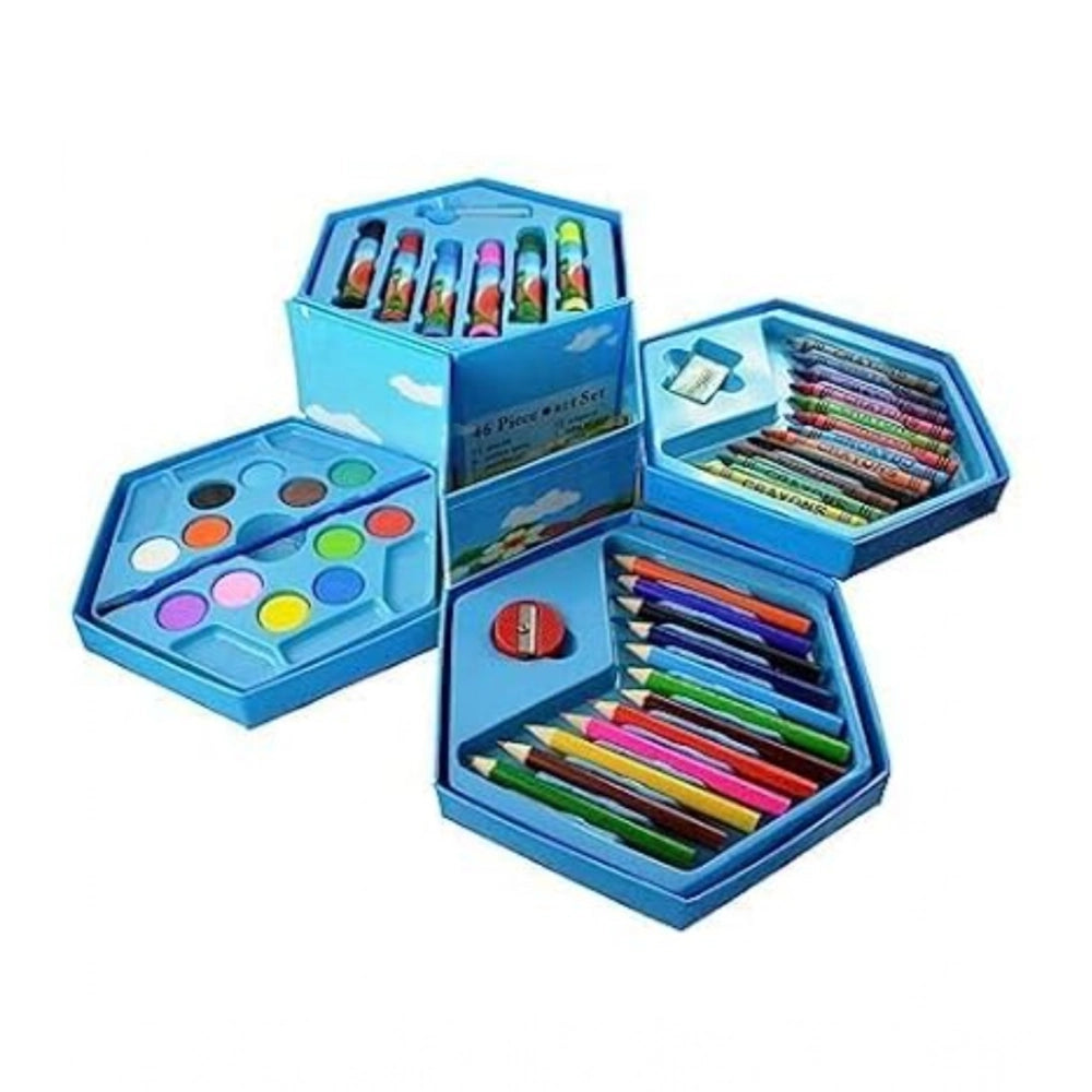 46-Piece Art Set For Kids