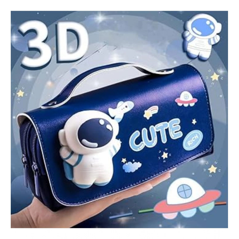3D Pencil Pouch Stationary Storage Box For Kids